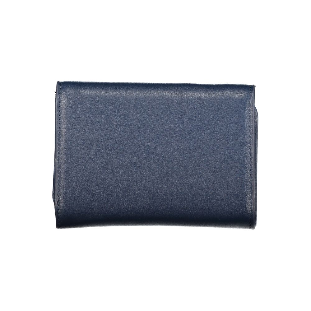 Blu Poliuretano Women Wallet - ventzia