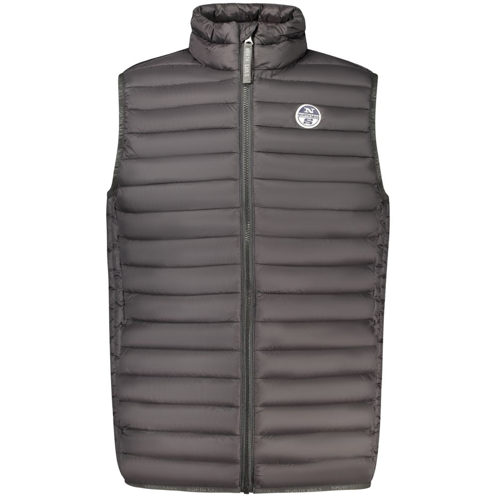 Black Polyamide Men's Jacket