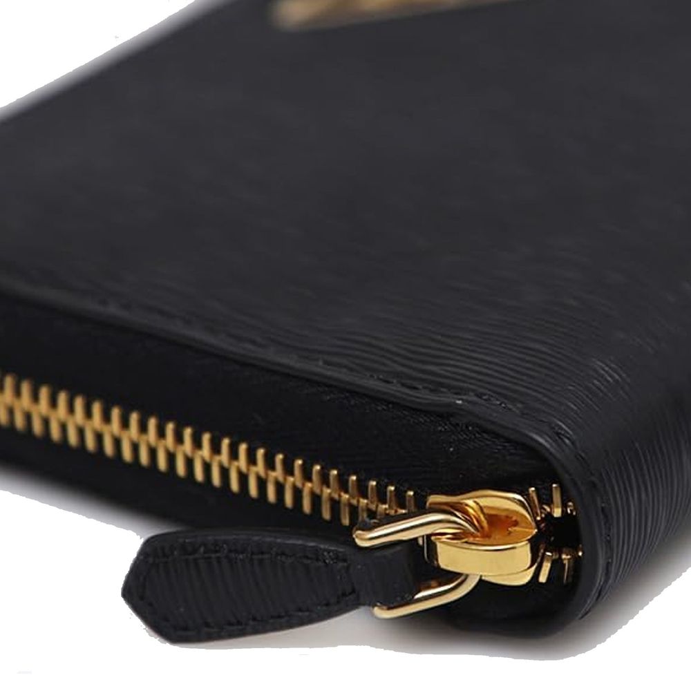 Black Calfskin Wallet - ventzia