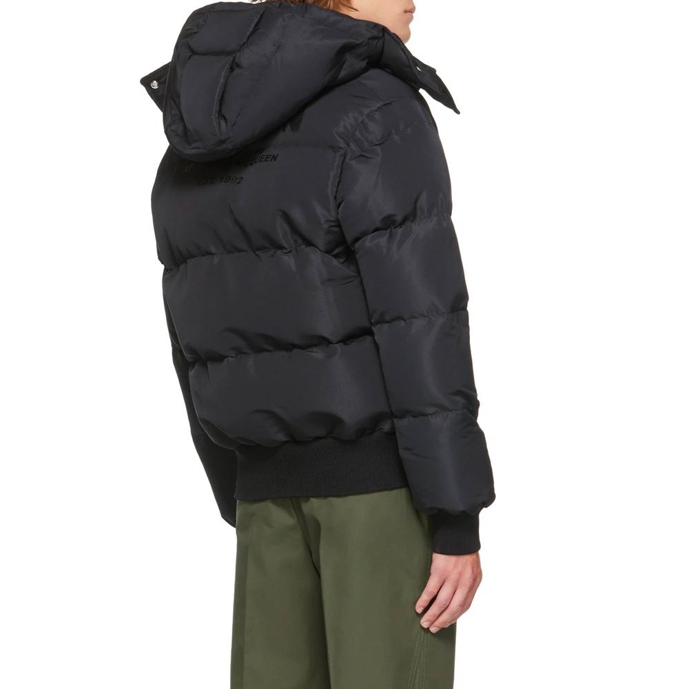 Black Polyamide Bomber - ventzia