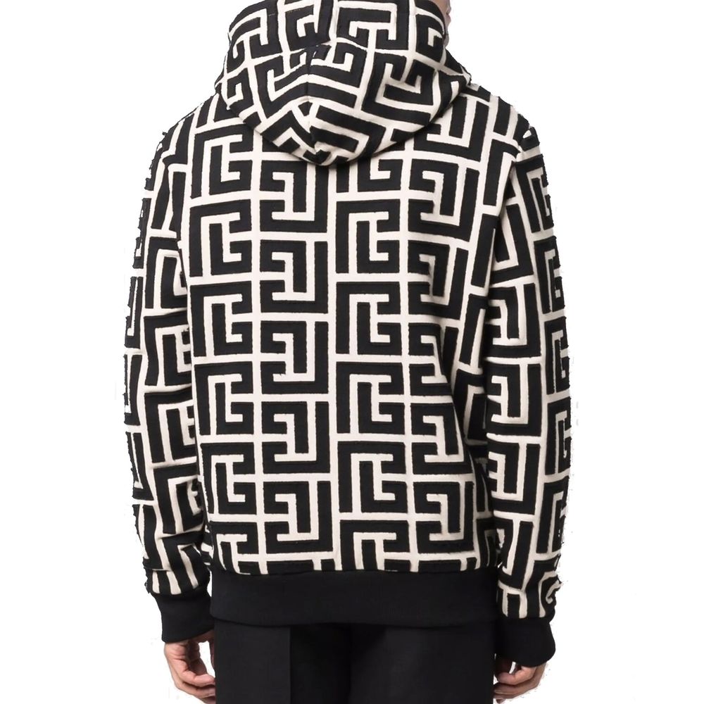 Beige Cotton Sweatshirt - ventzia