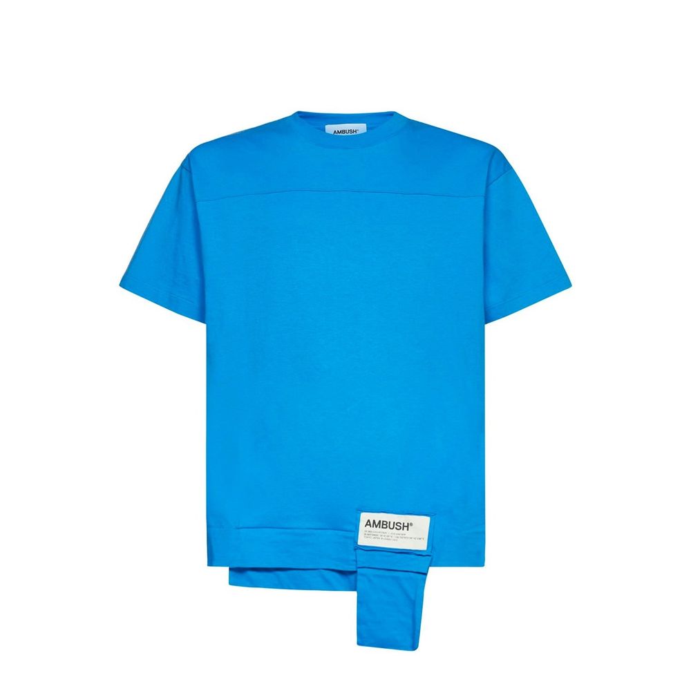 Blue Cotton T-Shirt - ventzia