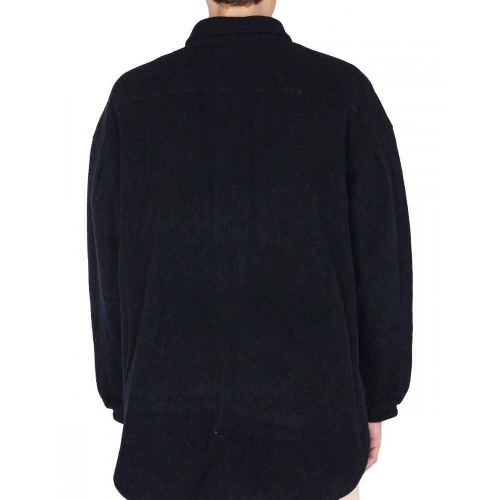 Blue Marabou Coat - ventzia