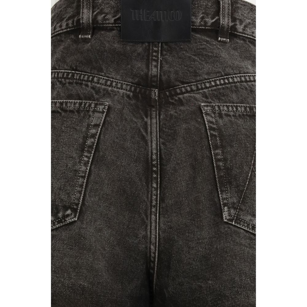 Black Cotton Jeans Denim - ventzia