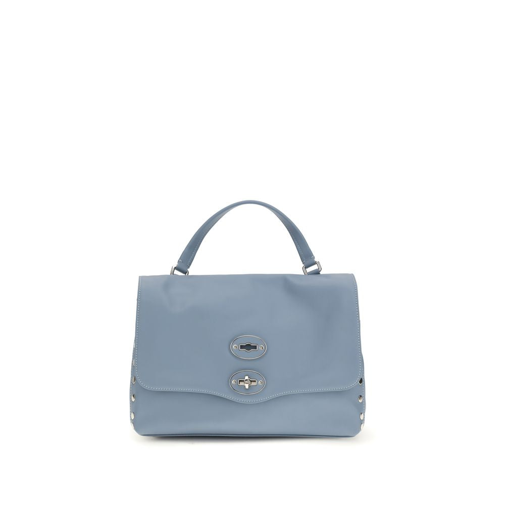 Blue Calf Leather Bos Taurus Shoulder Bag - ventzia