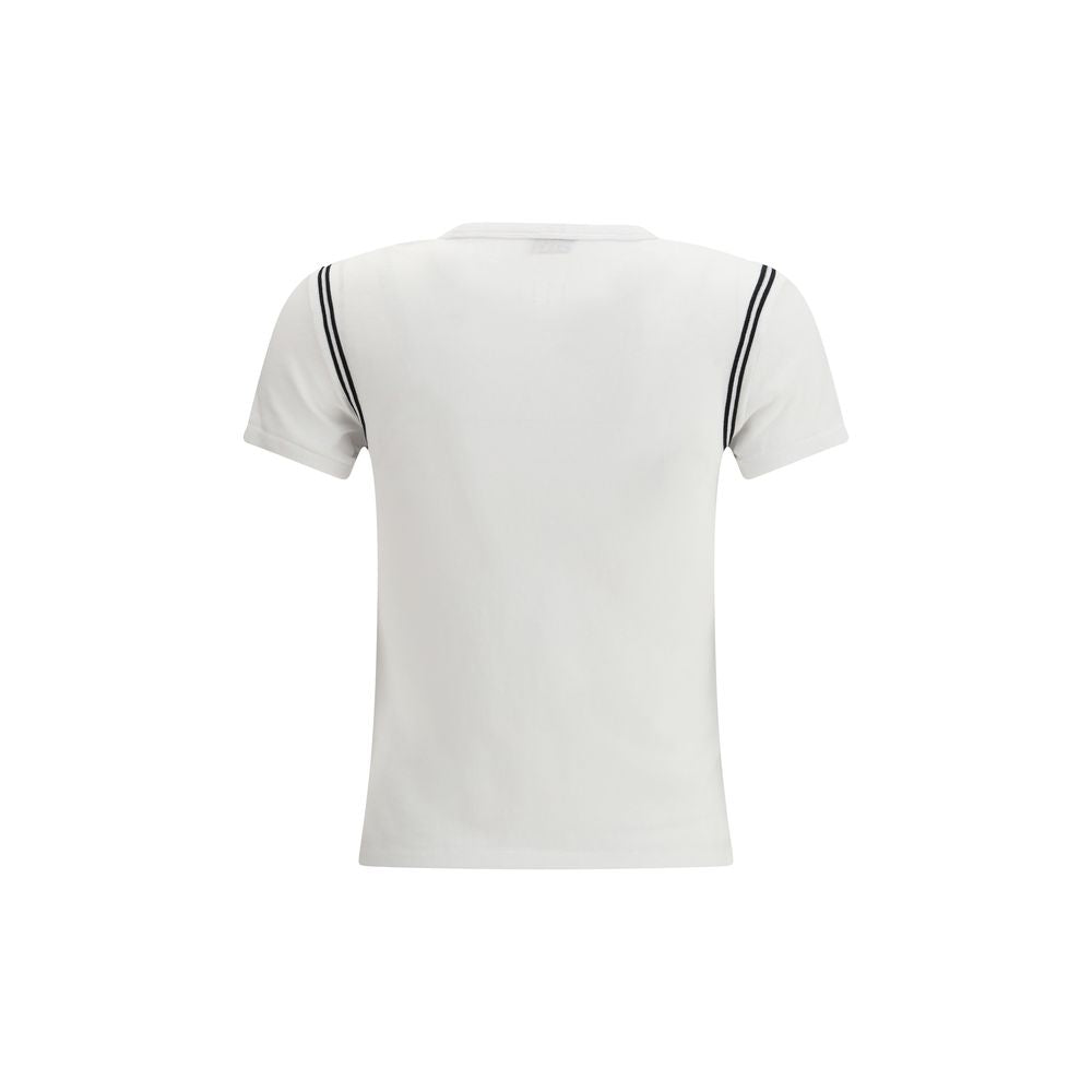 White Cotton T-Shirt - ventzia