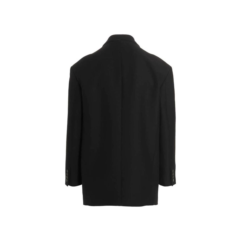 Black Silk Blazer - ventzia