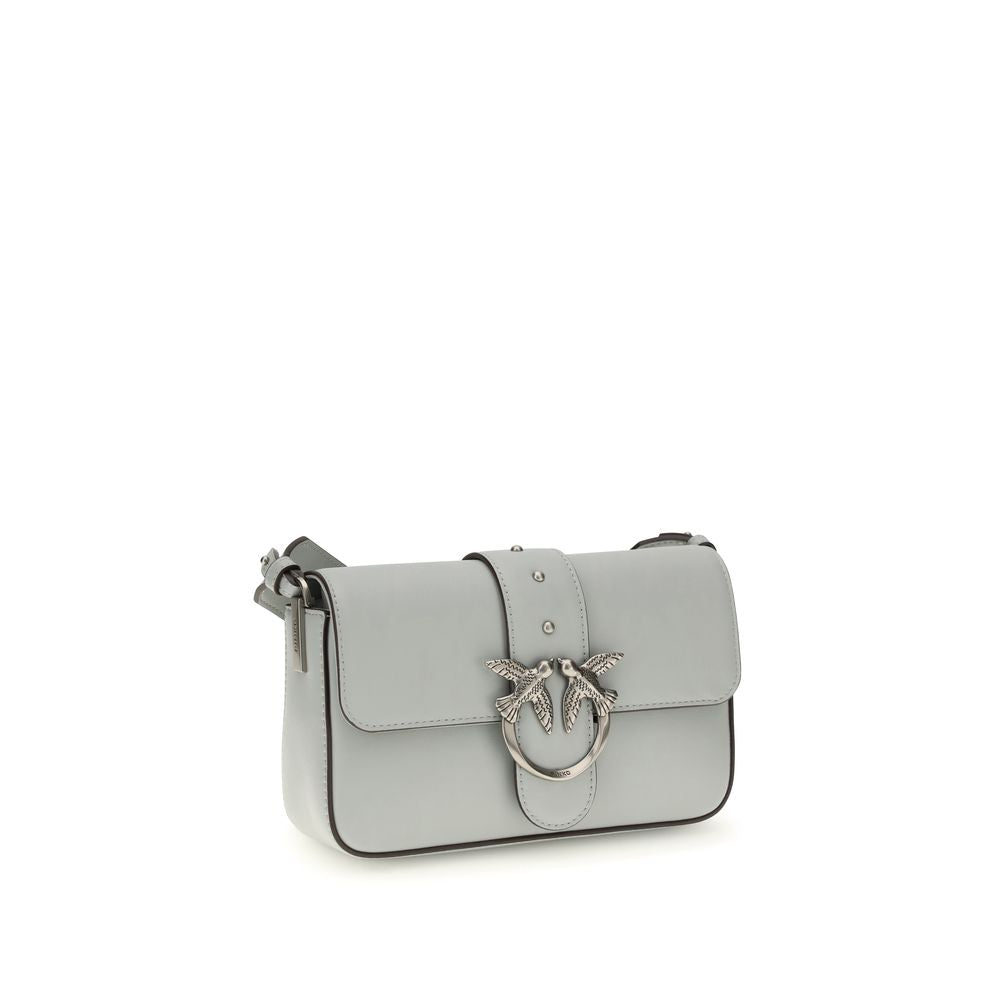 Gray Calf Leather Bos Taurus Shoulder Bag - ventzia