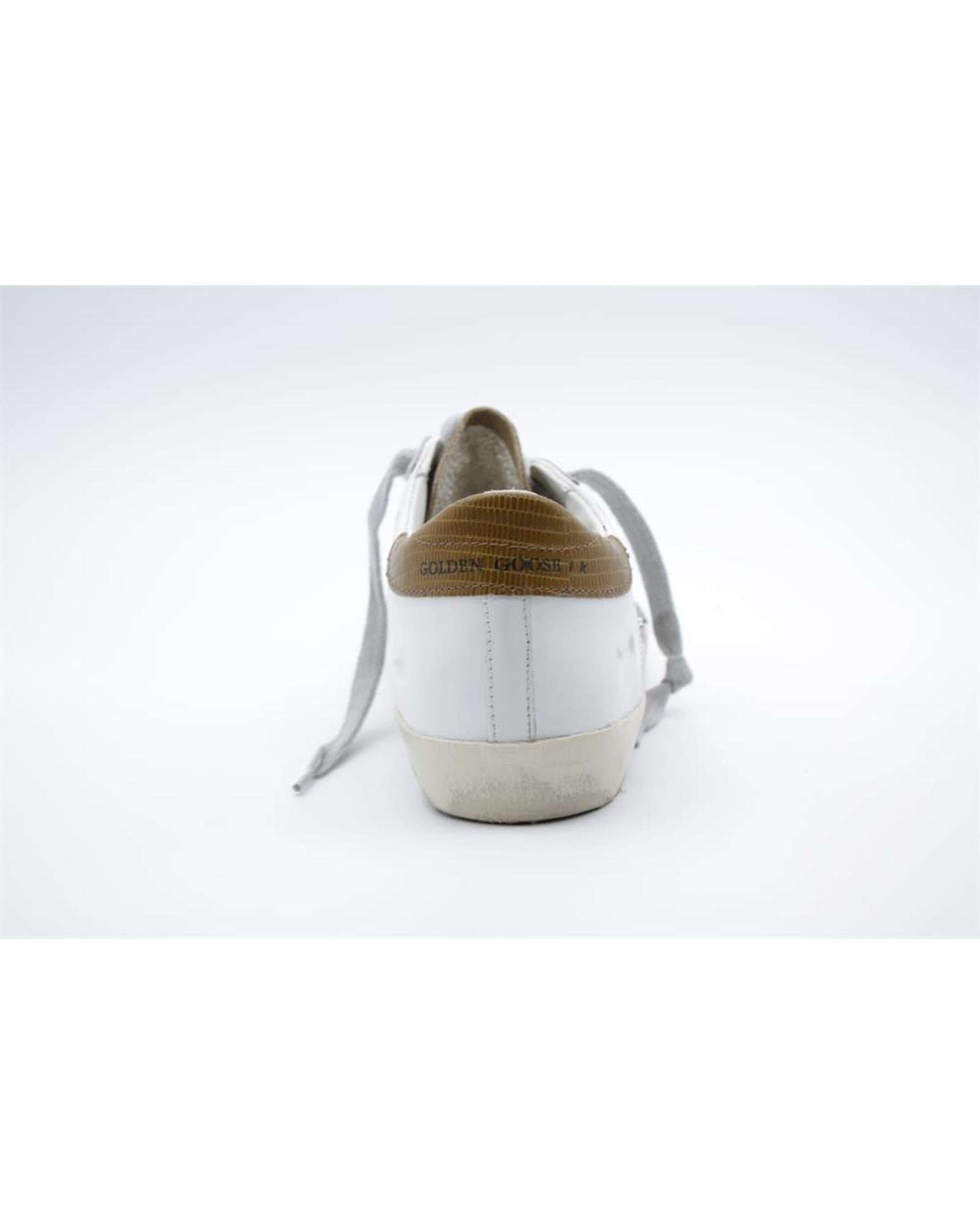 Brown Leather And Textile Low Top Sneakers - ventzia