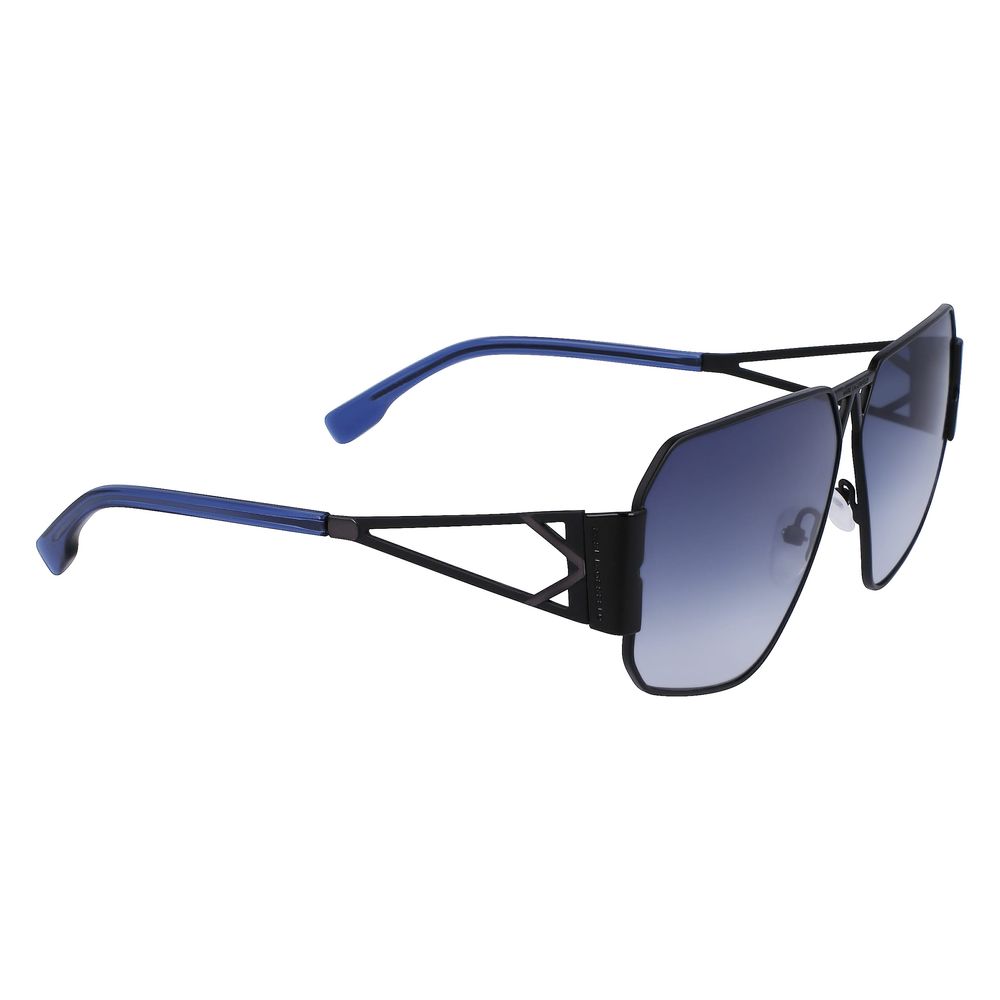 Black Metal Sunglasses - ventzia