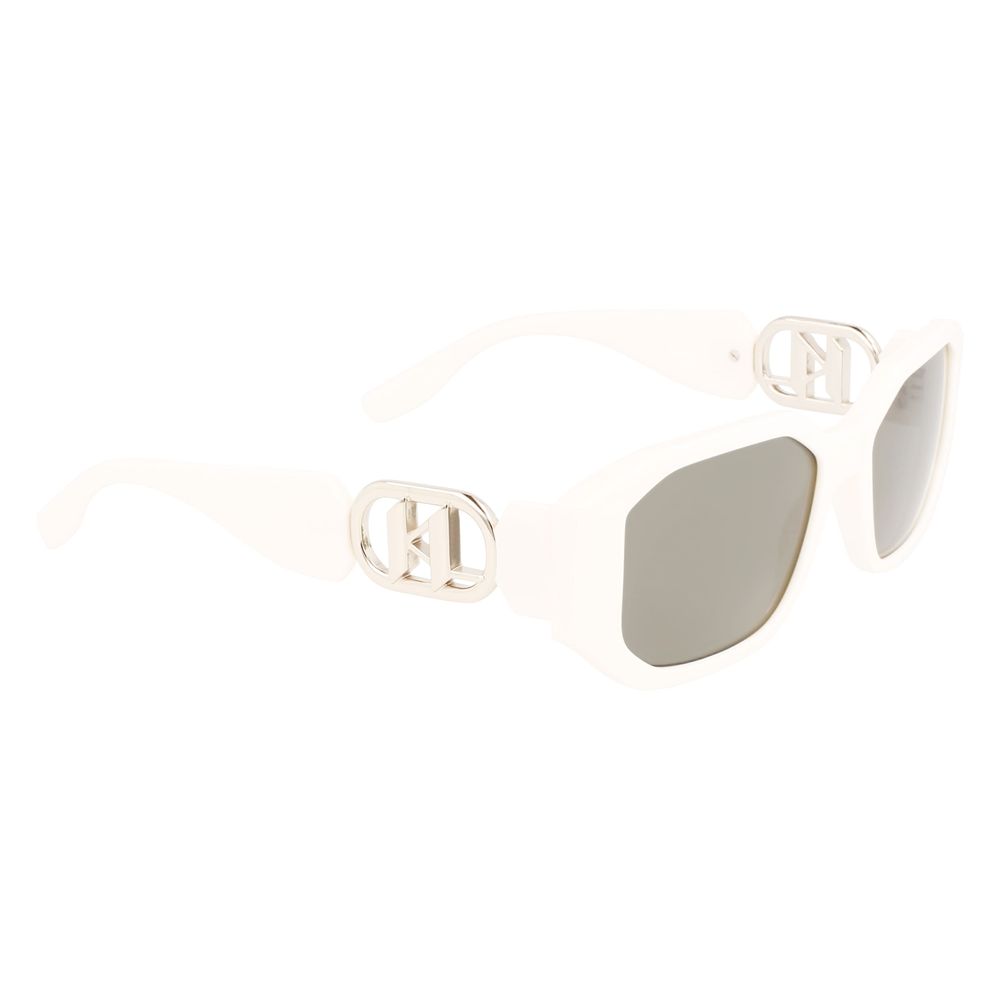 White Injected Sunglasses - ventzia
