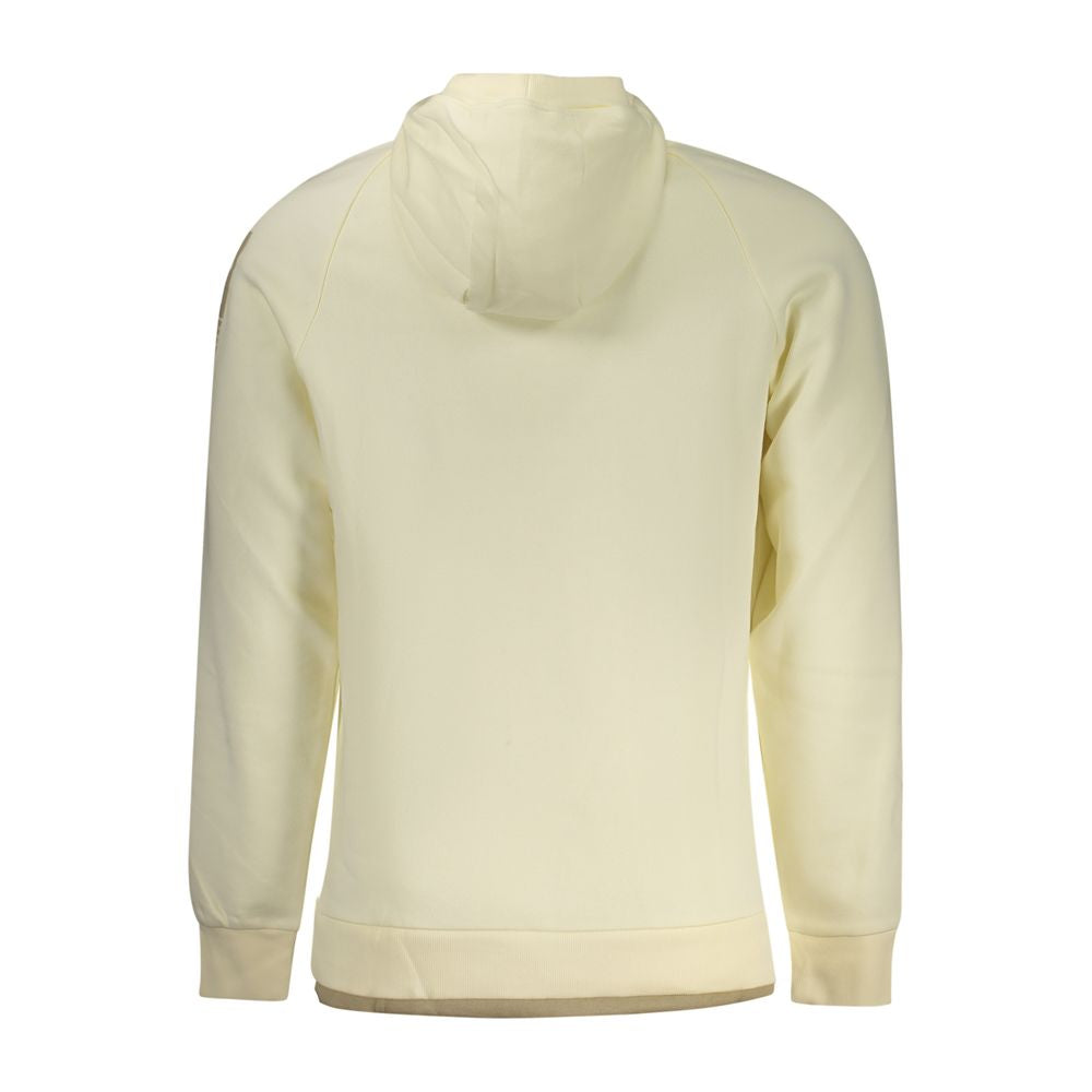 White Cotton Men's Sweatshirt - ventzia