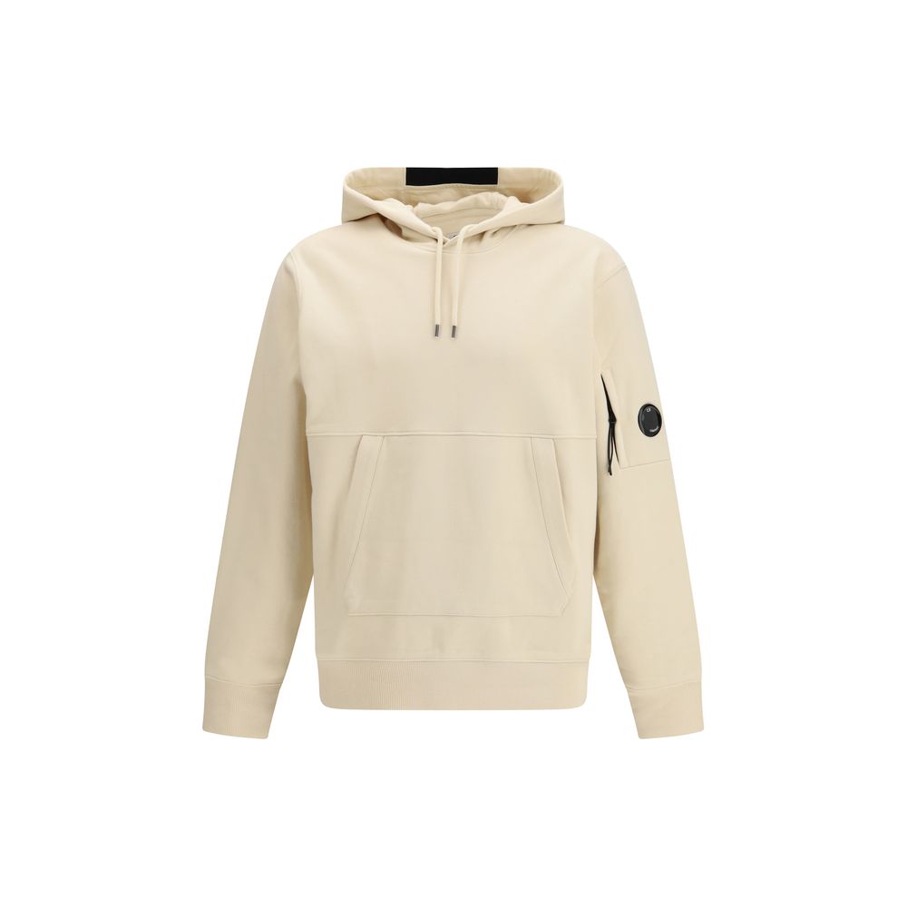 Beige Cotton Sweatshirt - ventzia