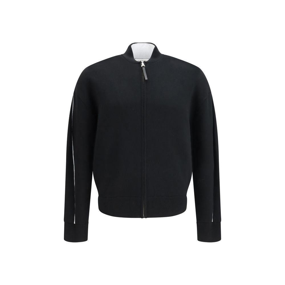 Black Wool Cardigan - ventzia