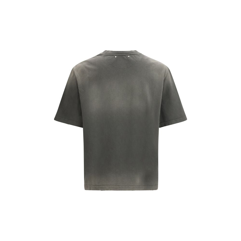 Gray Cotton T-Shirt - ventzia