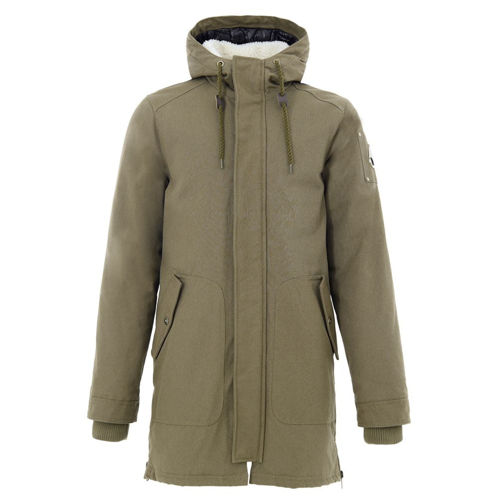 Green Cotton Parka - ventzia