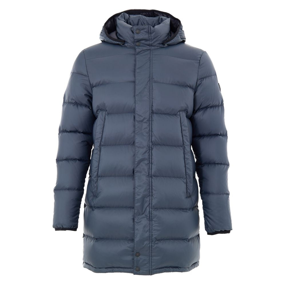 Gray Nylon Coat - ventzia