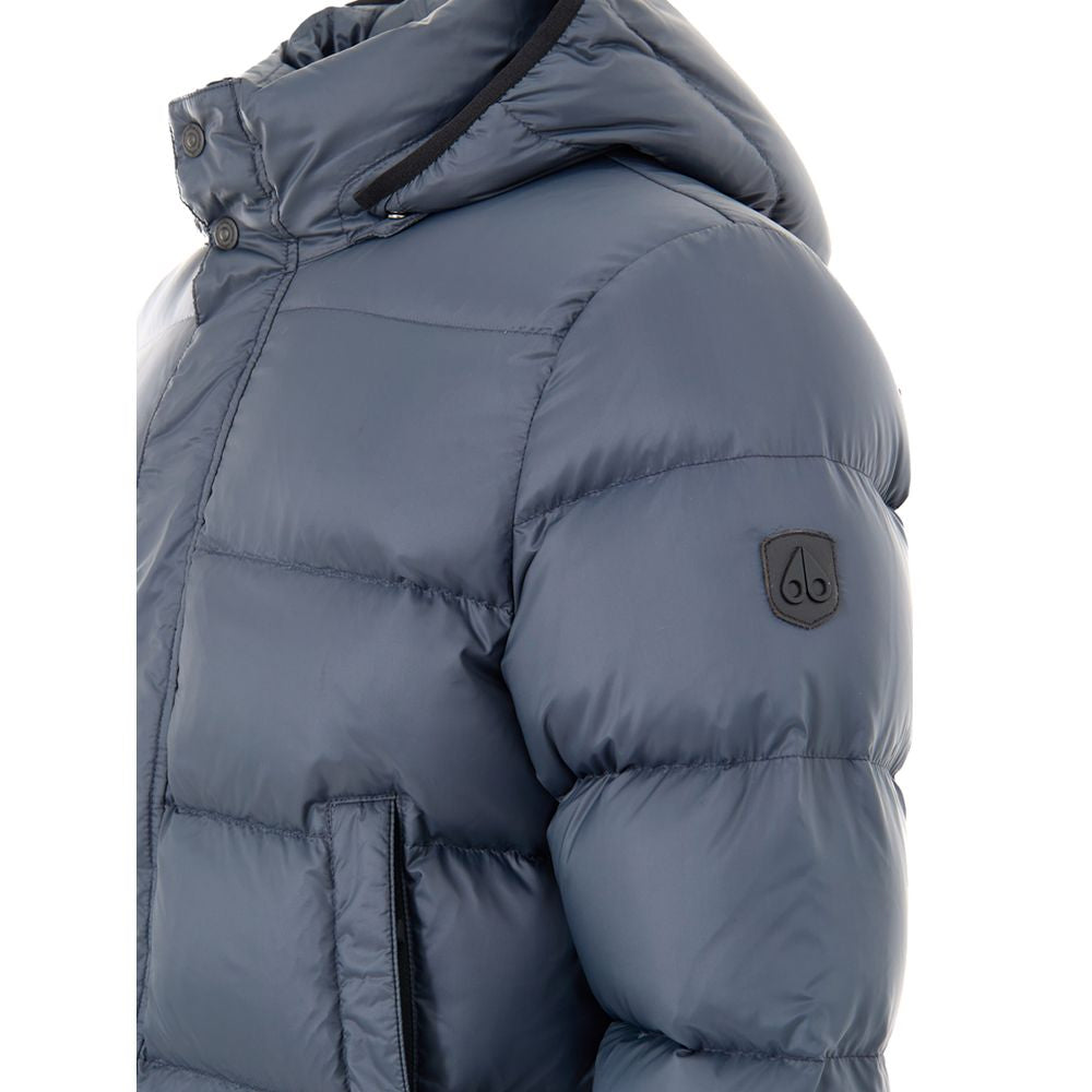 Gray Nylon Coat - ventzia