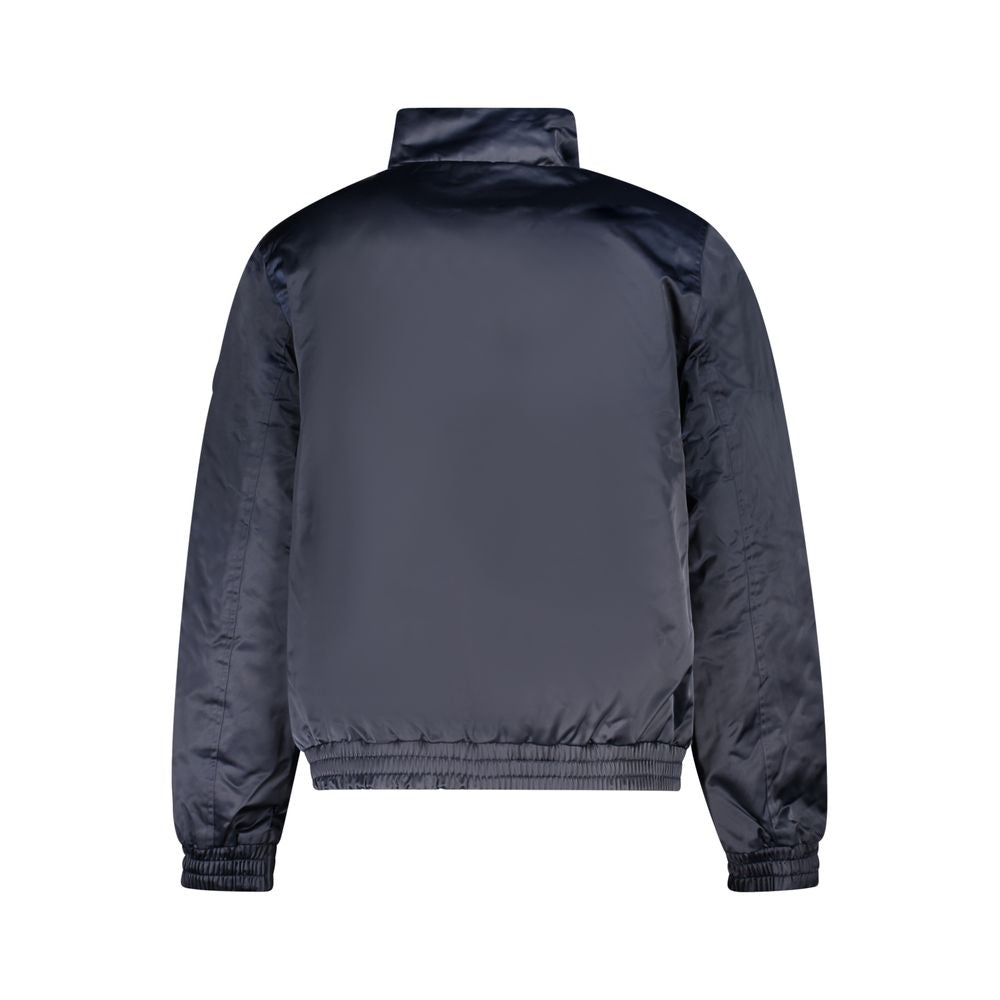 Blue Polyester Men Jacket - ventzia