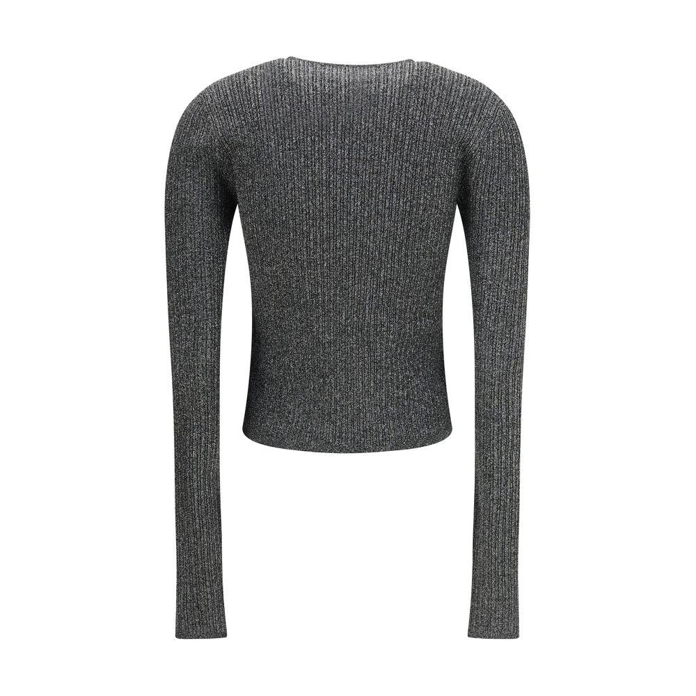 Black Viscose Cardigan - ventzia