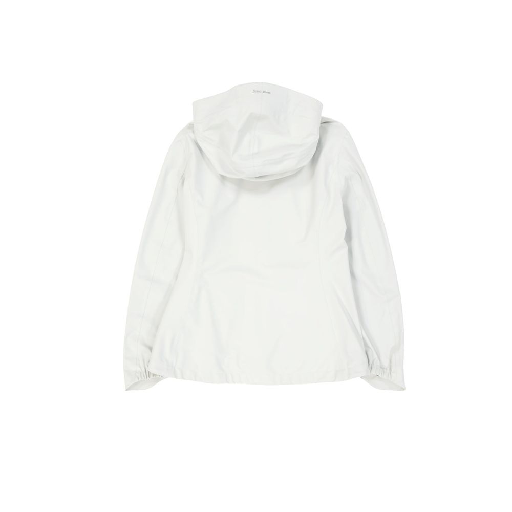 Gray Polyester Rain Coat