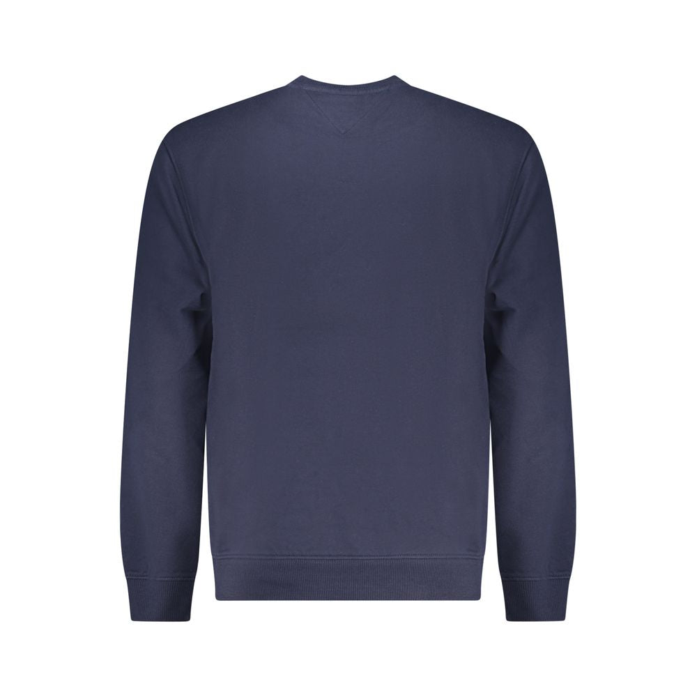 Blue Cotton Men Sweatshirt - ventzia