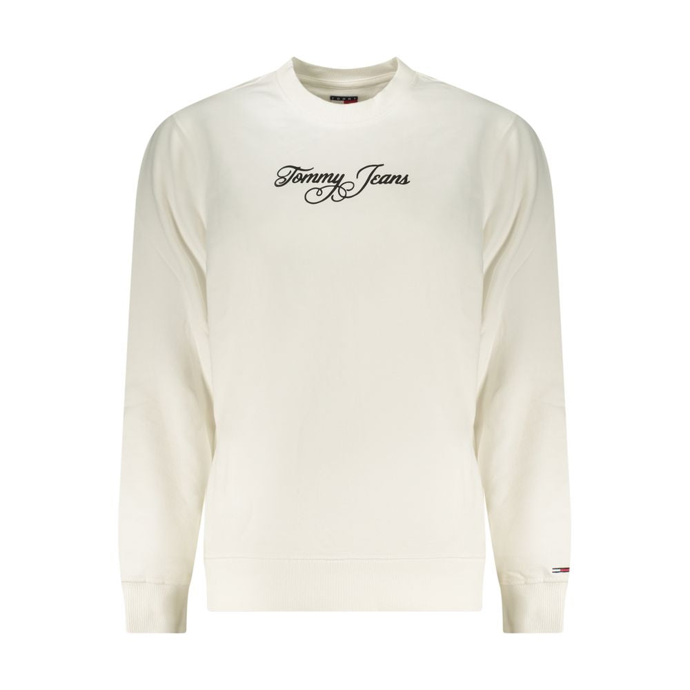 White Cotton Women's Sweatshirt - ventzia