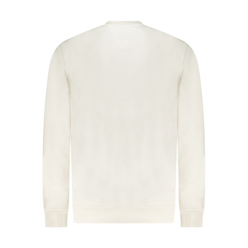 White Cotton Women's Sweatshirt - ventzia
