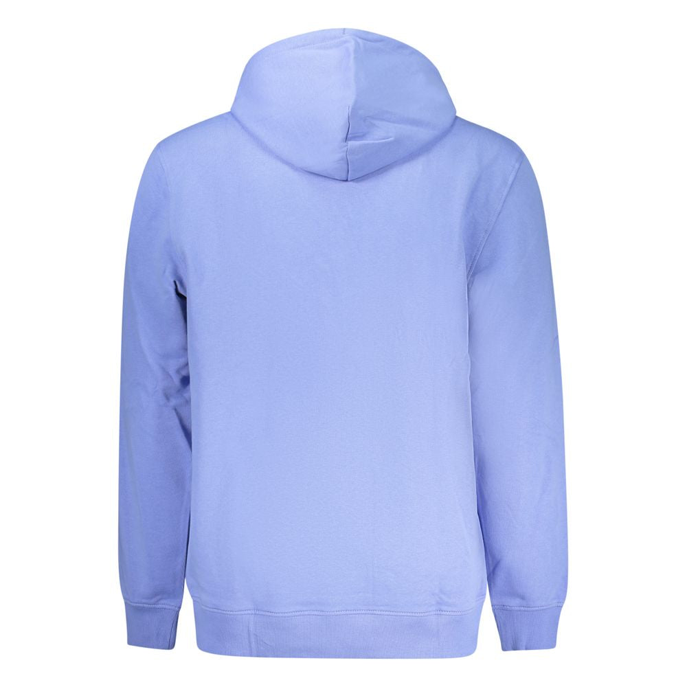 Azzurro Cotton Men Sweatshirt - ventzia