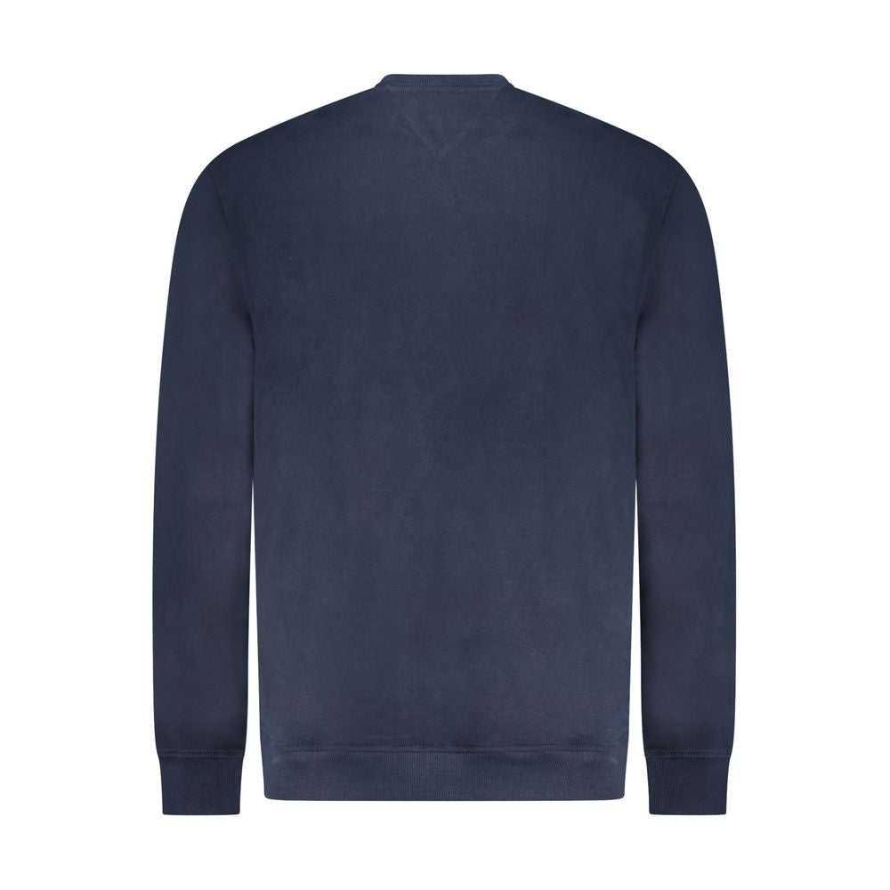 Blue Cotton Men Sweatshirt - ventzia