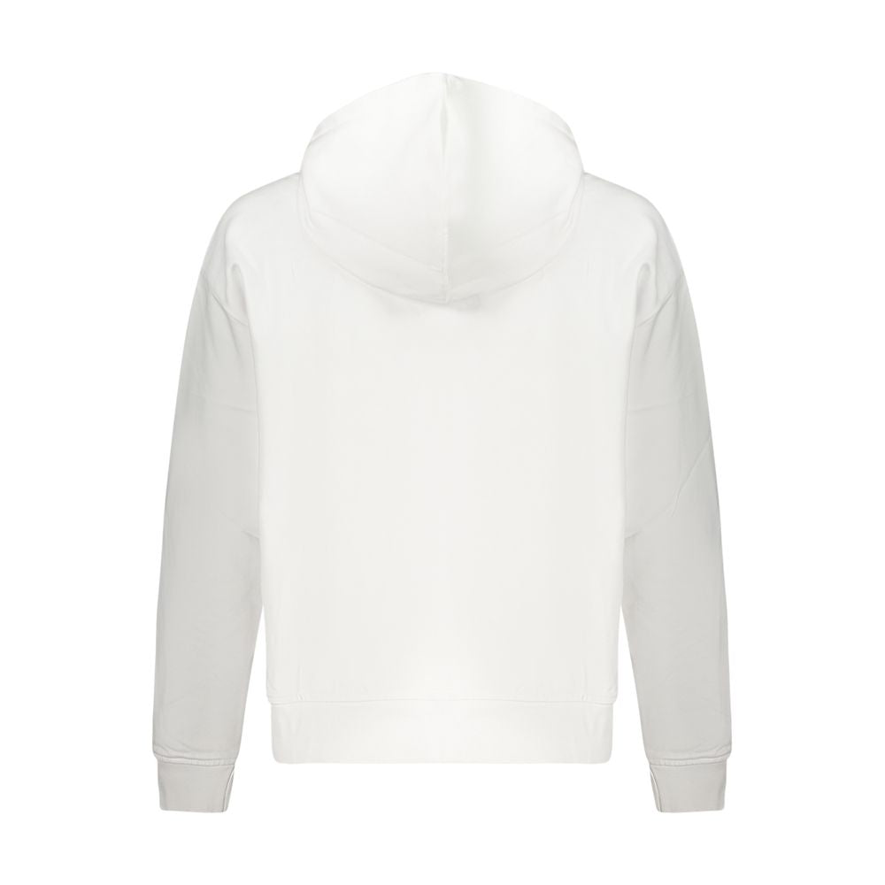 Bianco Cotton Women Sweatshirt - ventzia