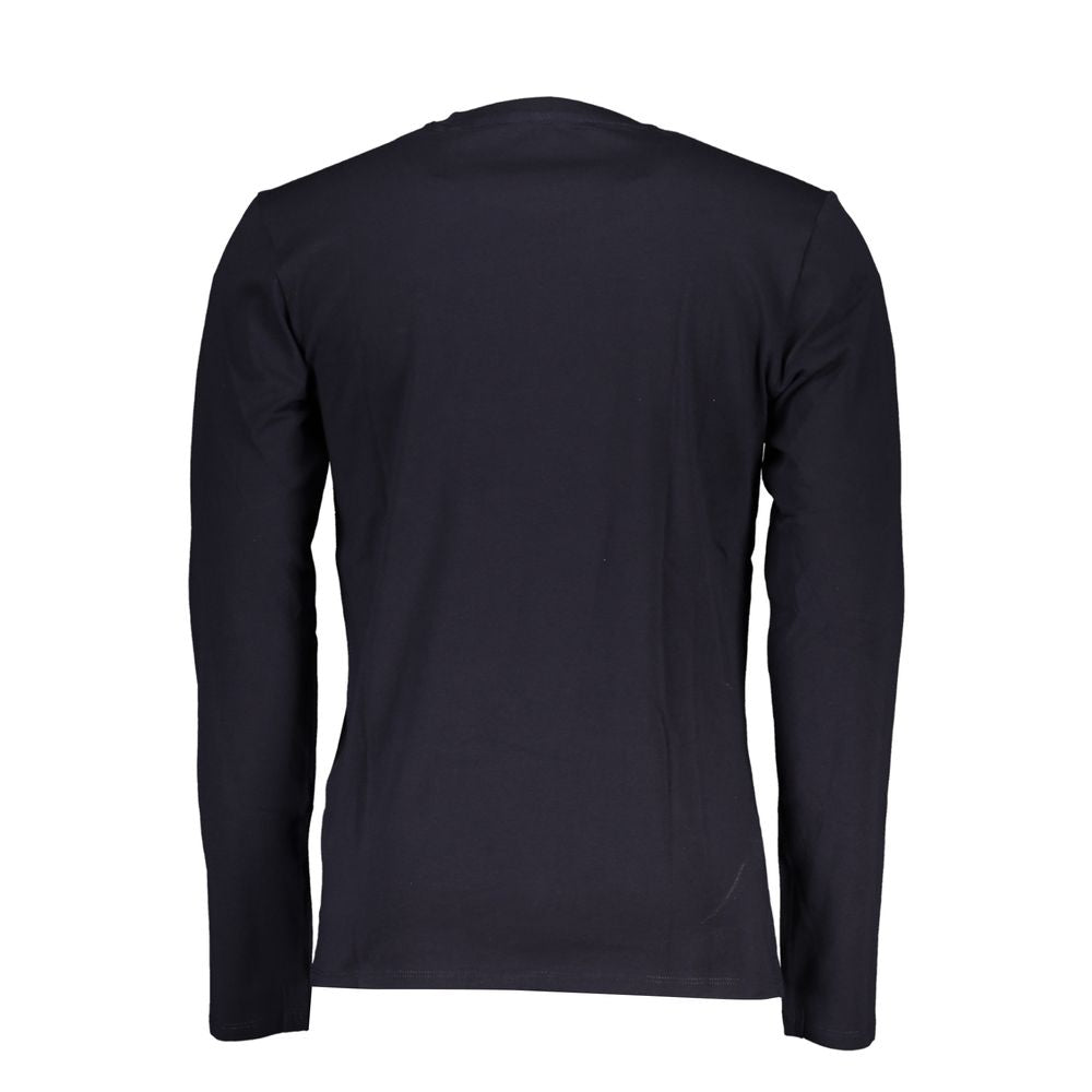 Blu Cotton Men T-Shirt - ventzia