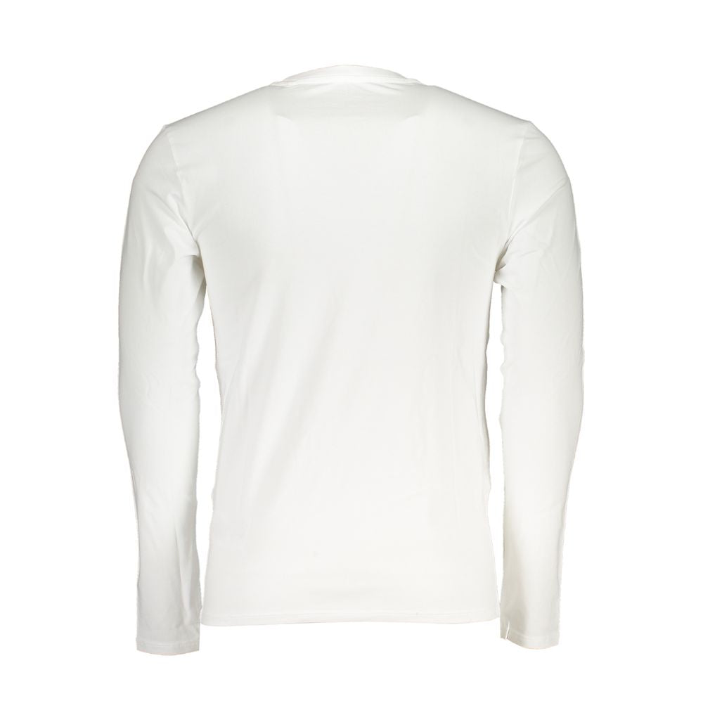 White Cotton Men's T-Shirt - ventzia