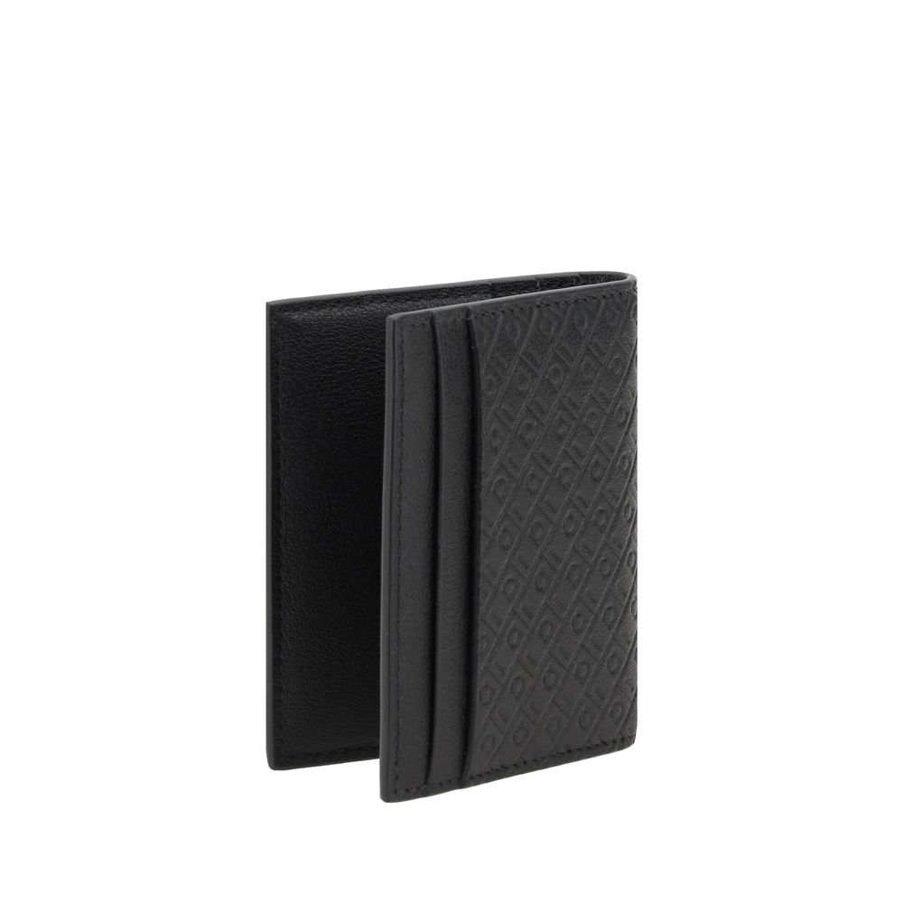 Black Calf Leather Bos Taurus Wallet - ventzia