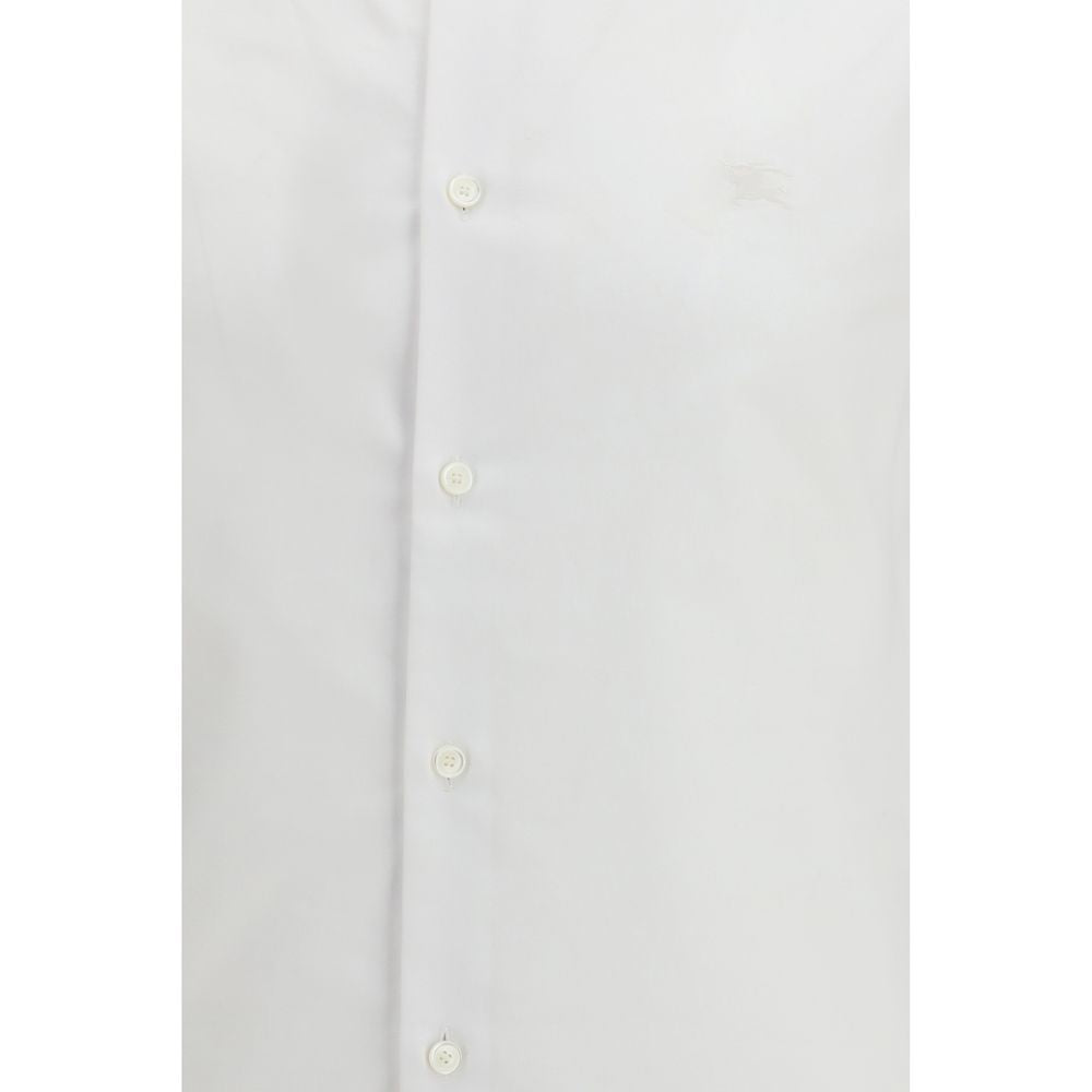 White Cotton Dress Shirt - ventzia