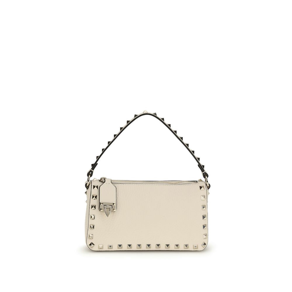 Beige Calf Leather Bos Taurus Shoulder Bag - ventzia