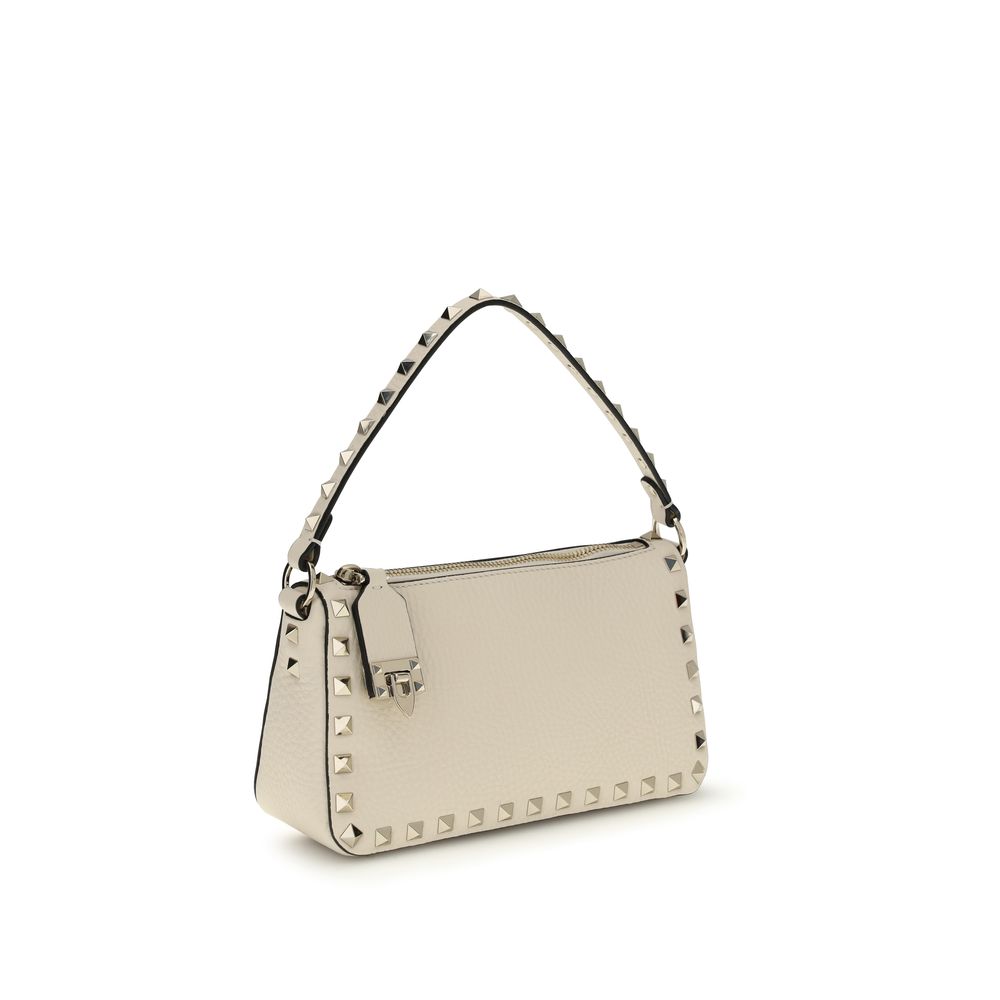 Beige Calf Leather Bos Taurus Shoulder Bag - ventzia