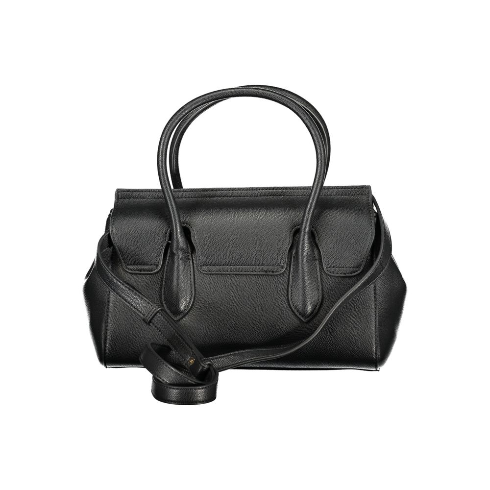 Nero Poliuretano Womens Handbag - ventzia
