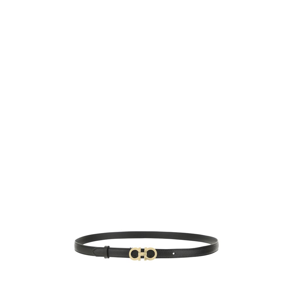 Brown Calf Leather Bos Taurus Thin Belt - ventzia