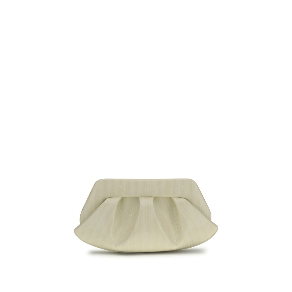 White Polyethylene Clutch Bag - ventzia