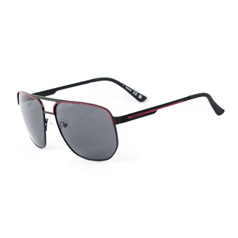 Black Metal Sunglasses - ventzia