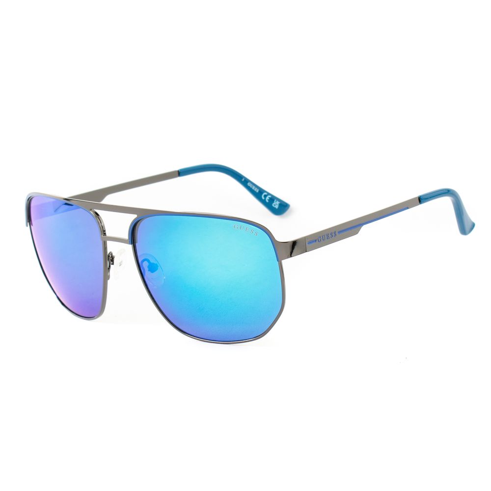 Gray Metal Sunglasses - ventzia