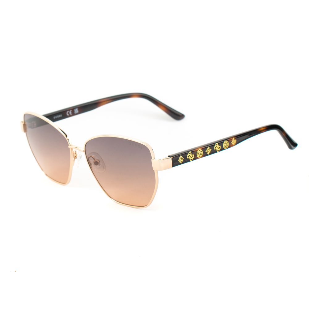 Gold Metal Sunglasses - ventzia