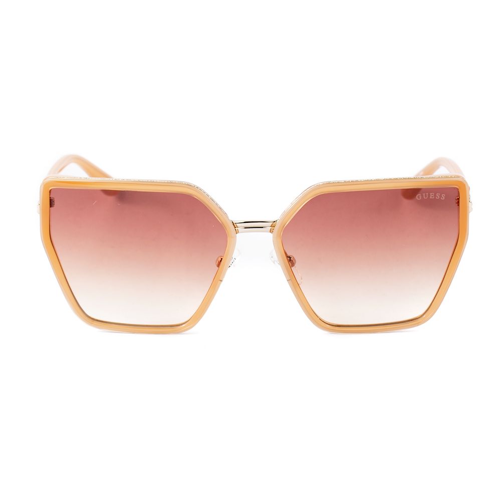 Beige Resin Sunglasses - ventzia