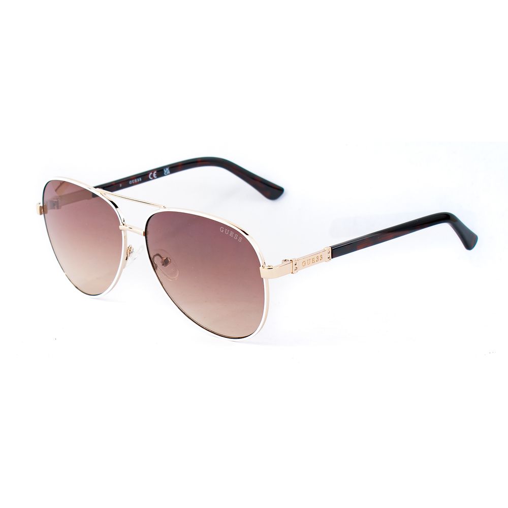 White Metal Sunglasses - ventzia
