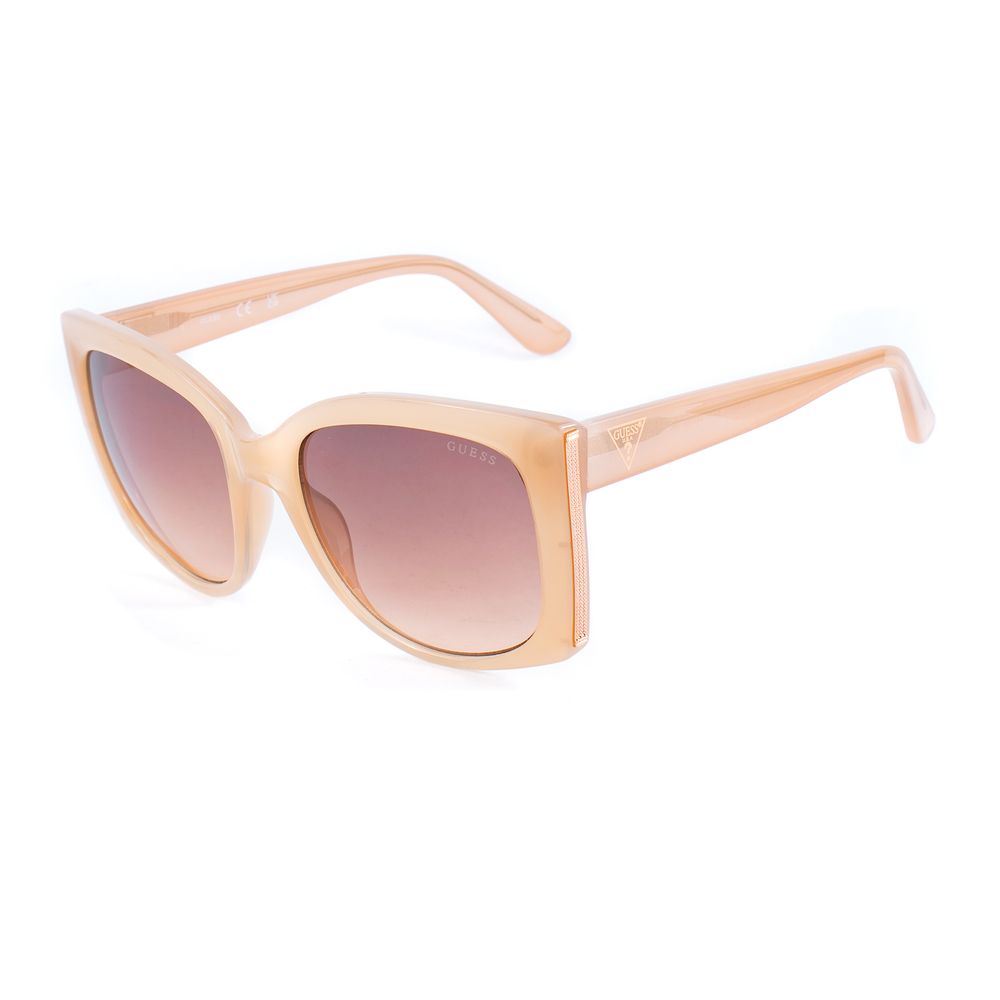 Beige Resin Sunglasses - ventzia