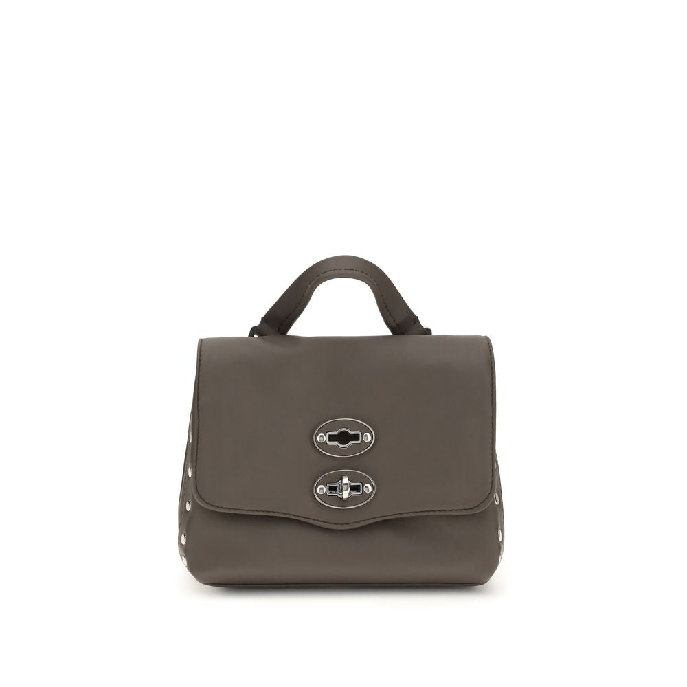 Brown Calf Leather Bos Taurus Handbag - ventzia