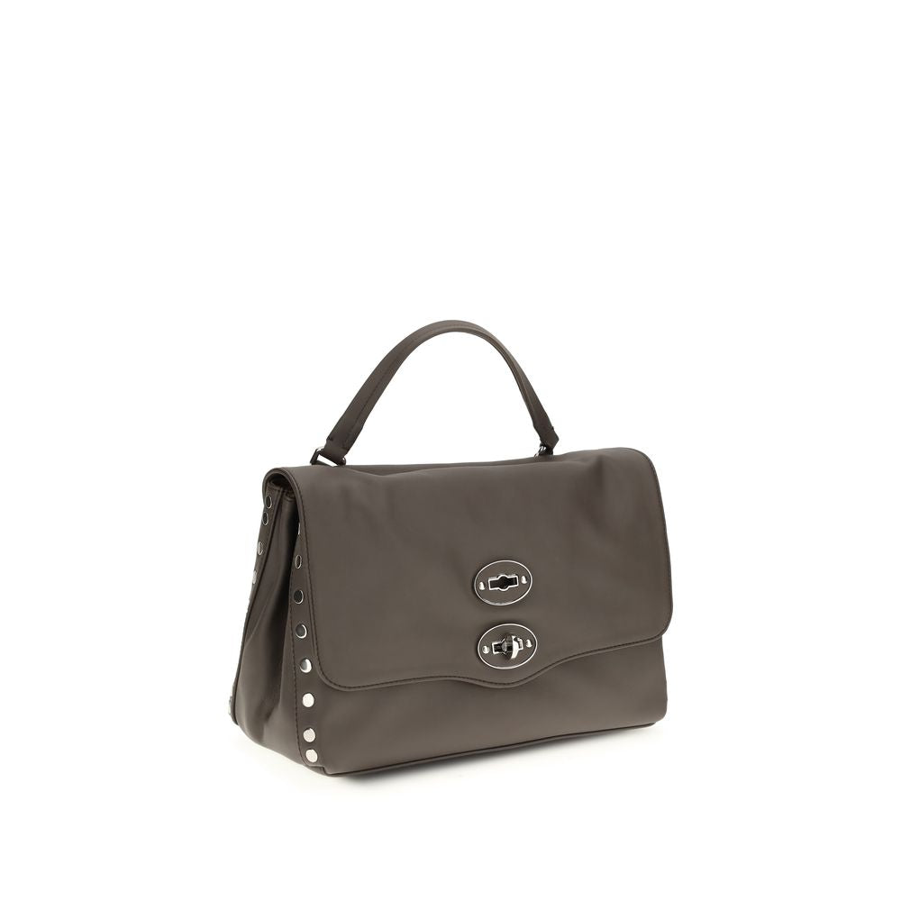 Brown Calf Leather Bos Taurus Shoulder Bag - ventzia