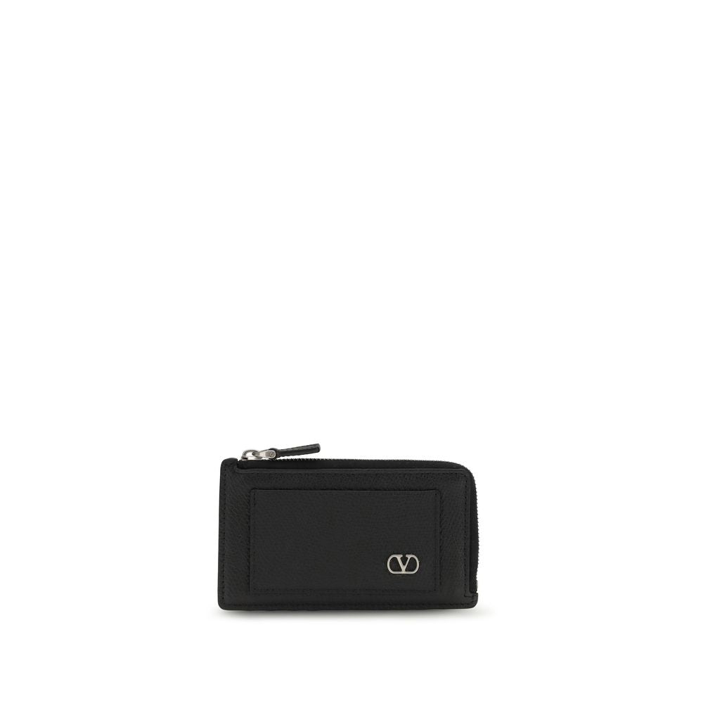 Black Calf Leather Bos Taurus Wallet - ventzia