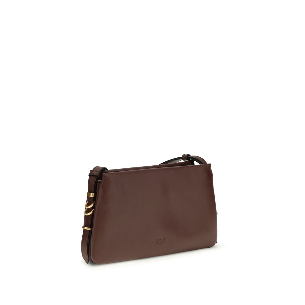 Brown Calf Leather Bos Taurus Shoulder Bag - ventzia